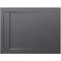 Roca Aquos brodzik kompozytowy stonex 1200x900x28 z ukrytym odpływem szary łupek