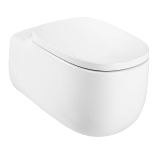 Roca Beyond rimless miska podwieszana biała