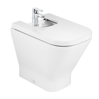 Roca Gap square superglaze bidet stojący biały