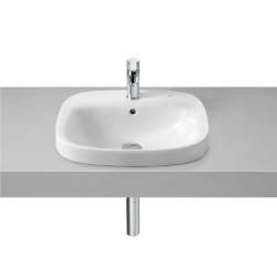 Roca Debba umywalka blatowa 500x410 mmm biała