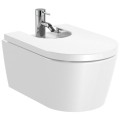Roca Insira round bidet podwieszany supraglaze biały