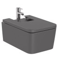 Roca Inspira square bidet podwieszany onyks