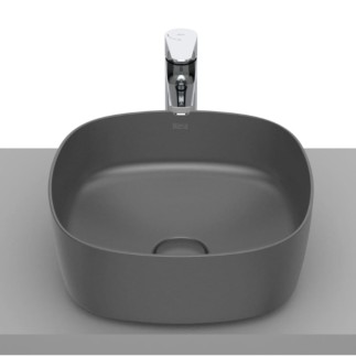 Roca Inspira soft umywalka nablatowa370x370x140 mm onyks