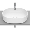 Roca Inspira roun umywalka nablatowa 500 x 370 x 140 mm biały mat