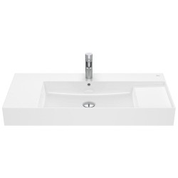 Roca Inspira fineceramic umywalka ścienno - meblowa 1000 x 490 x 120 mm biała