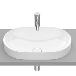 Roca Inspira round umywalka blatowa 50 x 370 x 75 mm biała