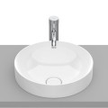 Roca Inspira round umywalka wpuszczana 370 x 370 x 75 mm biała