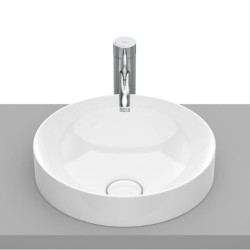 Roca Inspira round umywalka wpuszczana 370 x 370 x 75 mm biała