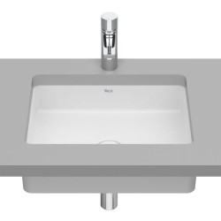 Roca Inspira square umywalka podblotowa 430 x 325 x 140 mm biały mat