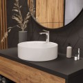Invena Alonia bateria umywalkowa stojąca chrom