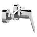 Invena Alona bateria natryskowa chrom