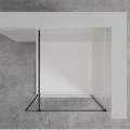 Invena kabina walk-in II 900x2000 mm profil czarny