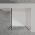 Invena kabina Walk-in II 1100x2000 mm profil czarny