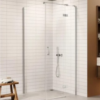 New Trendy Nesta kabina kwadratowa 900x900x2000 mm chrom