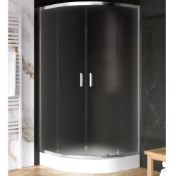 New Trendy Suvia kabina półokrągła R-55 800x800x1850 mm chrom