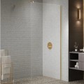 New Trendy Nesta kabina walk-in 900x2000 mm gold brushed