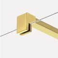 New Trendy Nesta kabina walk-in 1300x2000 mm gold brushed