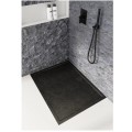 Schedpol Omega Black stone brodzik prostokątny 90x120cm-aranżacja