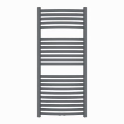 Invena grzejnik łazienkowy 120x54 cm grafit.