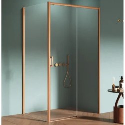 New Trendy Prime kabina prostokątna 1000x800x2000 mm copper brushed