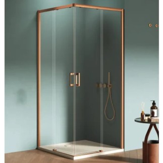 New Trendy Prime kabina prostokątna 900x1200x2000 mm copper brushed