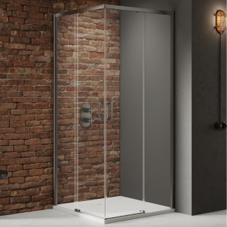 New Trendy Prime kabina kwadratowa 800x800x2000 mm gunmetal brushed