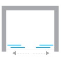 New Trendy Smart drzwi wnękowe 1400x2000 mm czarny