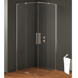 New Trendy Smart kabina kwadratowa 800x800x2000 mm chrom