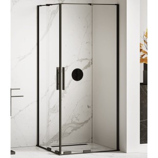 New Trendy Smart kabina prostokątna 900x1200x2000 mm czarny