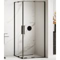 New Trendy Smart kabina prostokątna 900x1000x2000 mm czarny