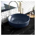 Elita Lorca umywalka nablatowa 42x42cm navy blue mat
