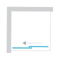 New Trendy Smart kabina walk-in 800x2000 mm czarny