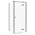 New Trendy Kalibra S Black kabina prostokątna 120x90x195cm