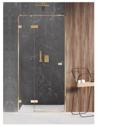 New Trendy Avexa gold shine drzwi wnękowe lewe 120x200 cm