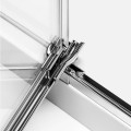 New Trendy Avexa kabina prostokątna 1100x1000x2000 mm chrom