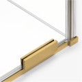 New Trendy Smart kabina walk-in U 1200x2000 mm gold brushed
