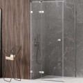 New Trendy kabina Avexa prostokątna lewa chrom 110x90x200 cm