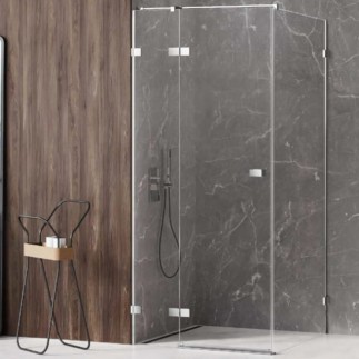 New Trendy kabina Avexa prostokątna lewa chrom 110x90x200 cm