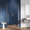 New Trendy Avexa drzwi prawe gold brushed 90x200 cm
