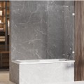 New Trendy Avexa chrom parawan nawannowy 100x150 cm