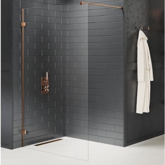 New Trendy Avexa copper walk-in 120x200cm