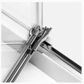 New Trendy kabina Avexa lewa chrom 100x100x200 cm