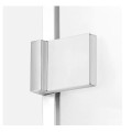New Trendy kabina Avexa prostokątna lewa chrom 110x90x200 cm
