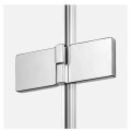 New Trendy kabina Avexa prostokątna lewa chrom 120x80x200 cm