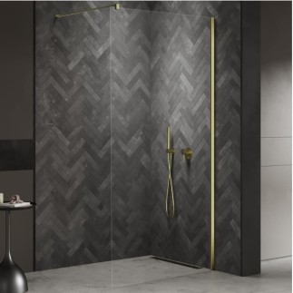 New Trendy Nesta kabina walk-in 1400x2000 mm light gold