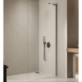 New Trendy Nesta kabina walk-in 700x2000 mm gunmetal brushed