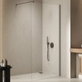 New Trendy Nesta kabina walk-in U 800x2000 mm gunmetal brushed