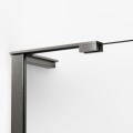 New Trendy Nesta kabina walk-in 700x2000 mm gunmetal brushed
