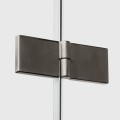 New Trendy Nesta kabina prostokątna 1200x900x2000 mm gunmetal brushed