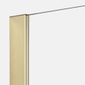 New Trendy Nesta kabina walk-in 1400x2000 mm light gold